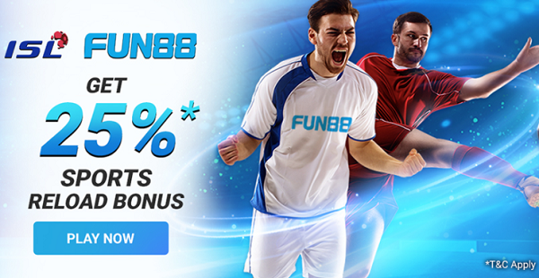 ISL 2020/21 Live Betting on Fun88 - Claim 200% Bonus | Read Scoops