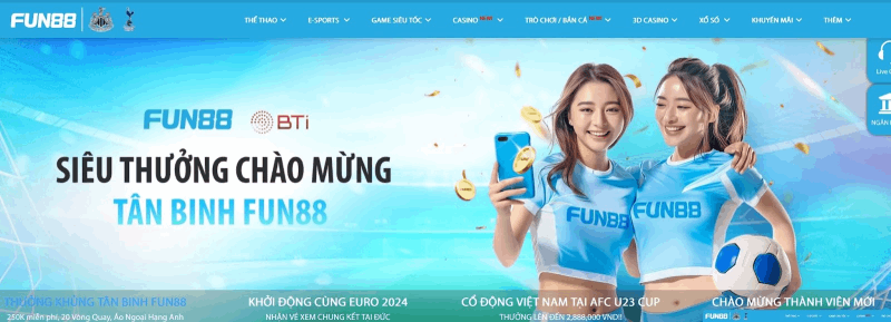 Đánh giá Fun88 mới nhất - Link vào Fun88 chính thức 24/7